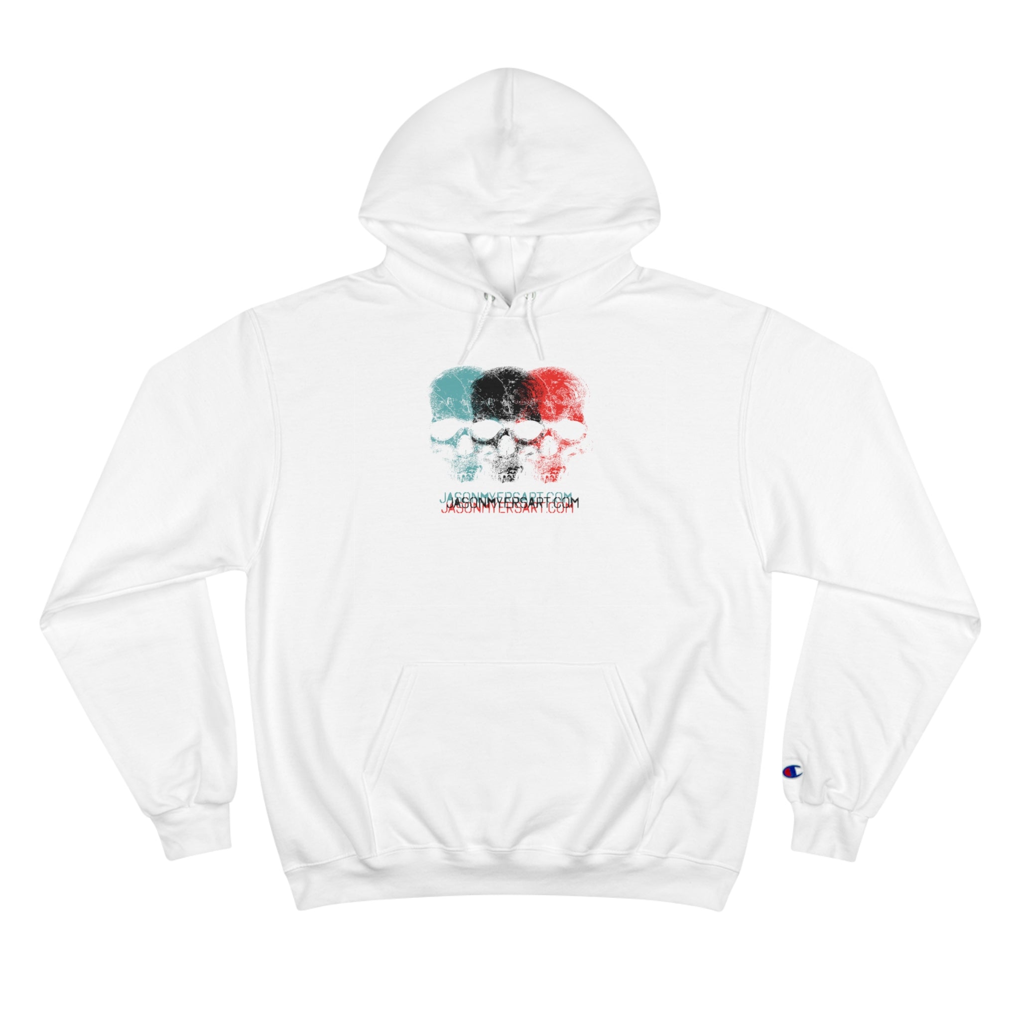 "Braincase" V4 Triple vision Champion Hoodie